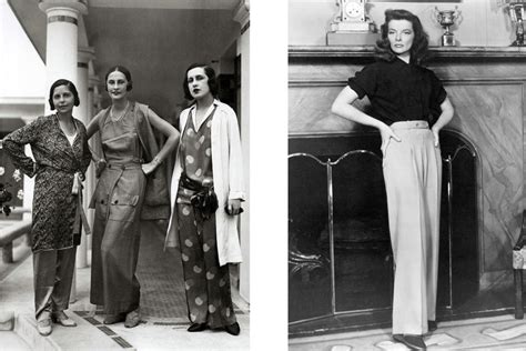 coco chanel 1920s pants